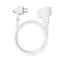 Przedłużacz domowy jednogniazdowy, 1x2P+Z (schuko) 5m,kabel PVC H05VV-F 3x1,5mm?, 230VAC/16A
