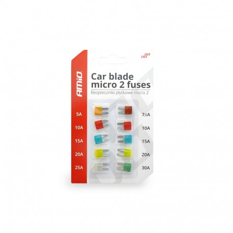 micro 2 auto kaitsmekomplekt blister 10 tk amio-02331