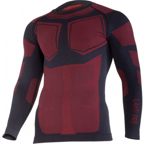 Termosärk L/XL CE lahtine, must-punane