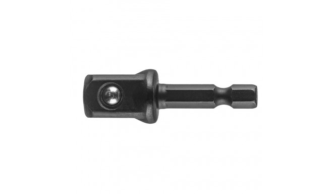 Adapter 1/4" HEX–1/2" ruut (4 tk.)