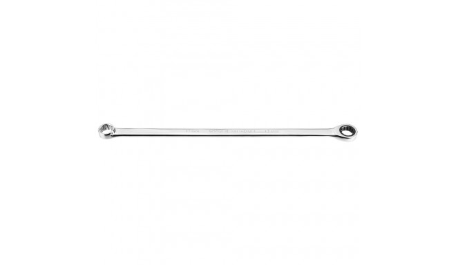 Kahepoolne pika varrega 17 mm padrunvõti rätsuga