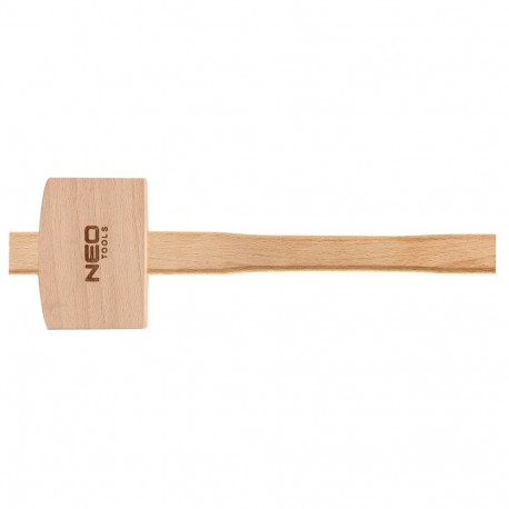 puidust haamer 300g, 100 x 70 x 46 mm, pikkus 320 mm
