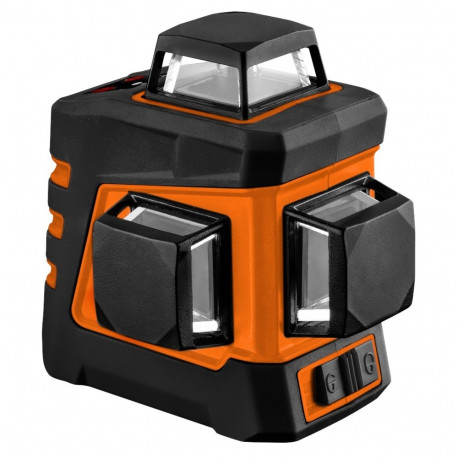 Laser 20 m 3D, roheline, 360° kolmel tasapinnal, vutlar ja magnetkinnitus