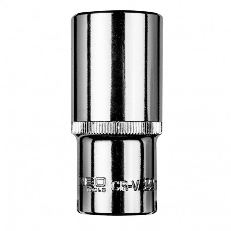 Pikk kuuskantpadrun 3/8", 22 mm