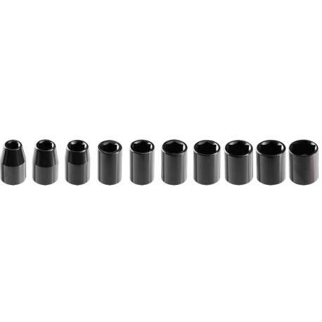 Udarvöötsad 1/2", 10-24 mm, komplekt 10 tk