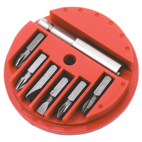 otsakud kruvikeerajale koos hoidjaga, komplekt 7 tk (3 tk)