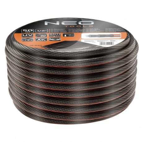 1/2" x 50 m, 6-kihiline NEO PROFESSIONAL aiavoolik