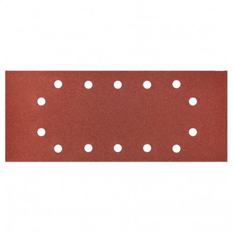 Papier ścierny 115 x 280 mm, K240, 5 szt., z otworami