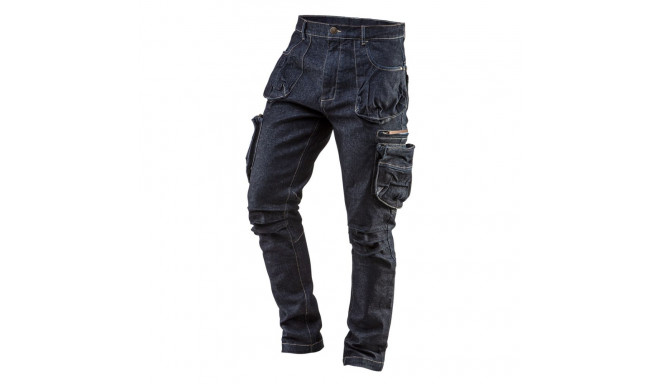 Spodnie robocze 5-kieszeniowe DENIM, rozmiar XL