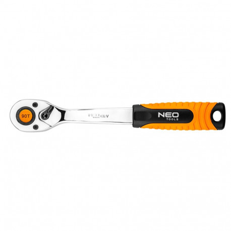 Grzechotka 1/2", 90 zębów