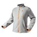 Bluza polarowa, szara, rozmiar S