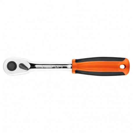 Grzechotka 3/8", 45 hammast, sirge, 200 mm