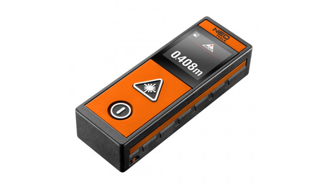 laserkiirtemõõtja, ulatus 40 m, puuteekraan