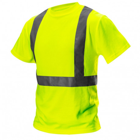 Hoiatus T-särk, kollane, suurus XL