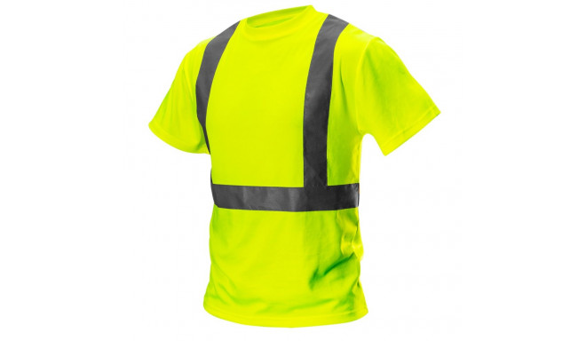 Hoiatus T-särk, kollane, suurus XL