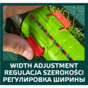 Zraszacz oscylacyjny, powierzchnia zraszania 15 x 19 m, 18 dyszy zraszających, igła do udrażniania d