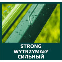 Zraszacz oscylacyjny, powierzchnia zraszania 12x18 m, 16 dyszy zraszających, igła do udrażniania dys