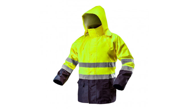 Kurtka robocza ostrzegawcza wodoodporna, żółta, rozmiar XXXL