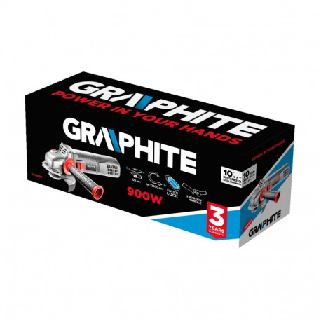 Szlifierka kątowa 900W, tarcza 125 x 22.2 mm, obroty 12 000 min??