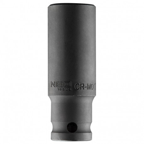 Nasadka udarowa 1/2" długa, 19 x 78 mm , CrMo