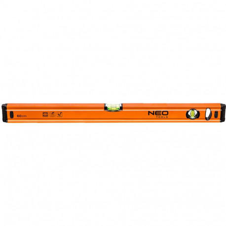 alumiiniumist lood 60 cm, 2 libellit