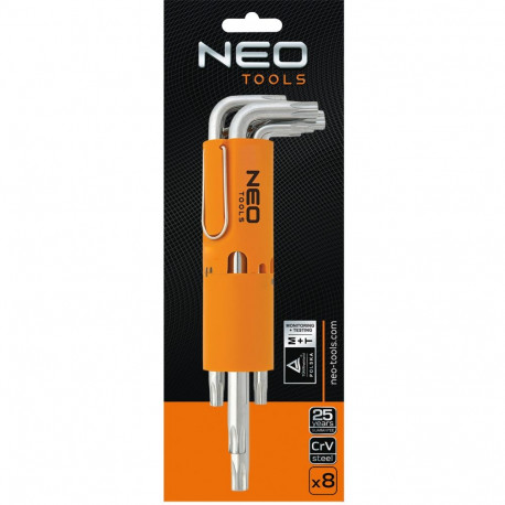 pikad Torx-võtmed T10-T50, komplekt 8 tk