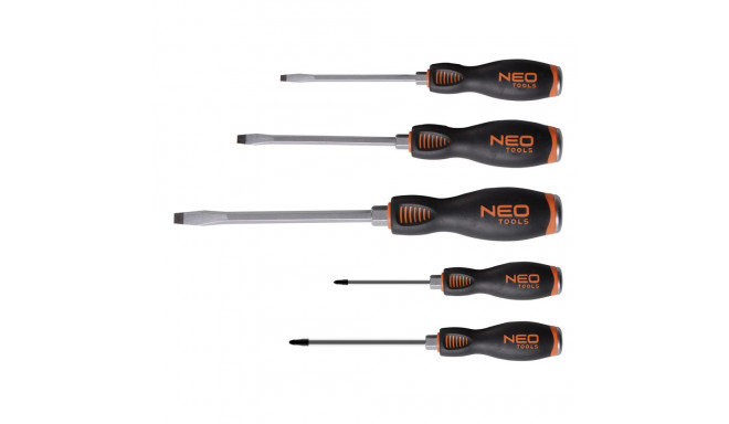 Wkrętaki do pobijania, S2, zestaw 5 szt.