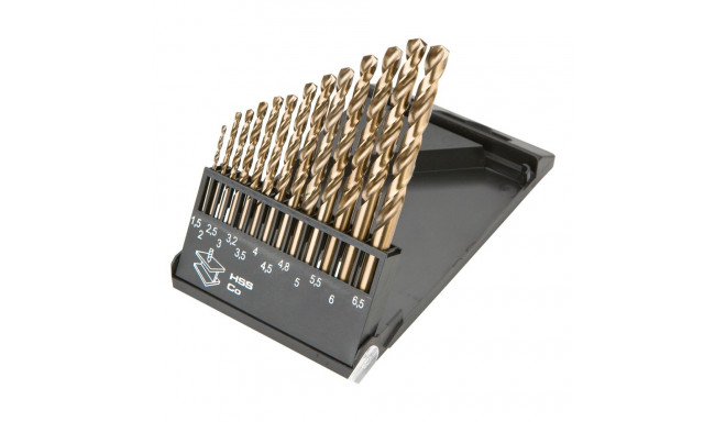 Metallipuurid HSS-Co 1,5-6,5 mm, komplekt 13 tk.