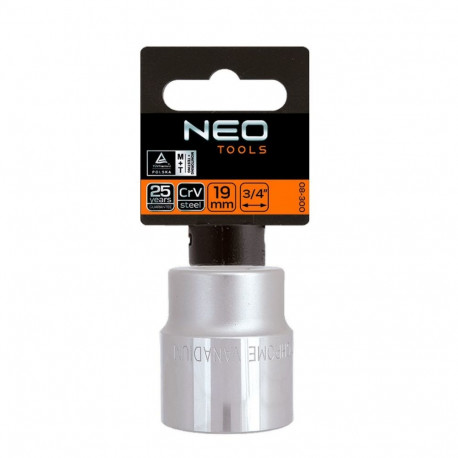 Kaheteistkandiline padrun 3/4", 19 mm