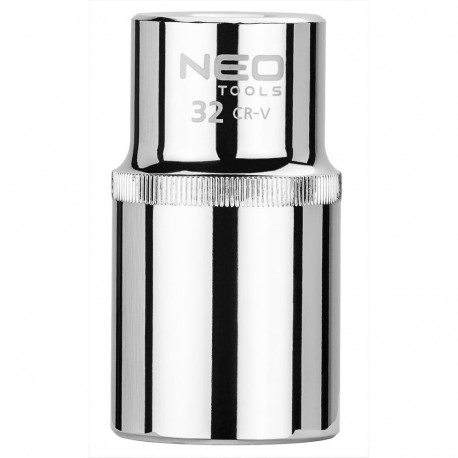 Pikk kaheteistkandiline padrun 1/2", 32 mm