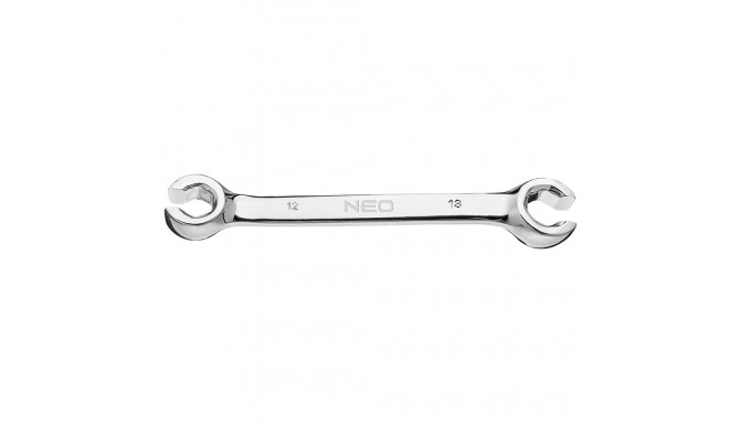 Klucz oczkowy półotwarty 12 x 13 mm