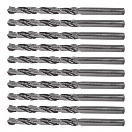 Wiertła do metalu HSS, 5.0 mm, 10 szt.