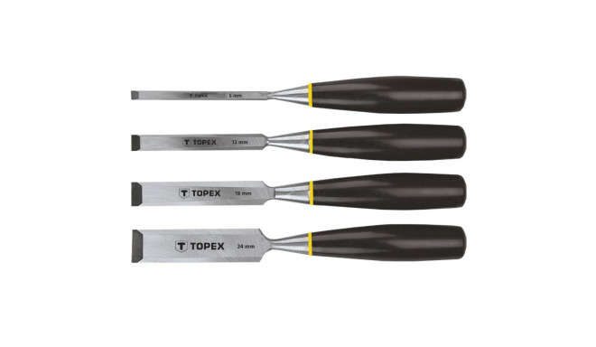 Dłuta 6-24 mm, komplekt 4 tk