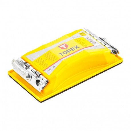 lihvimisklots 85 x 165 mm, metallist kinnitusklambrid