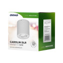 CAROLIN DLR GU10 downlight max 35W, IP20, okrągły, biały