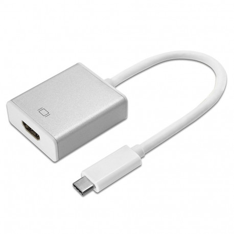 Adapter USB Type-C Maclean, HDMI 1080p 4k@30Hz HDCP 2.2, metallkorpus MCTV-841