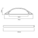 Podłogowa listwa maskująca Maclean, 17mm x 70mm x 1m, MCTV-674