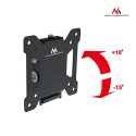 Uchwyt do telewizora Maclean, max VESA 100x100, 13-27", 20kg, czarny, MC-596
