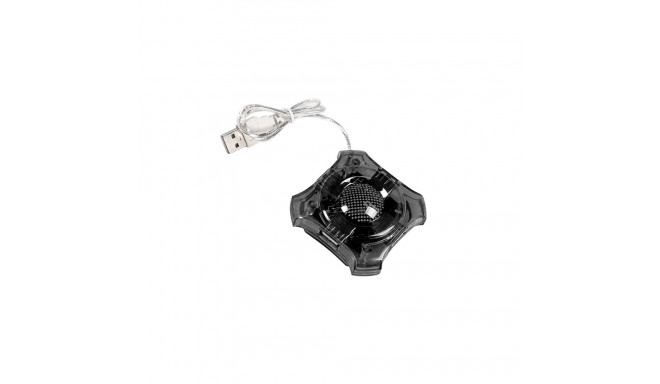 EA150K Esperanza usb 2.0 jaotur 4x usb täht must