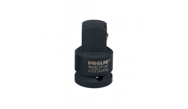 Adapter udarowy cr-mo 1/2" gniazdo -3/8 trzpień, proline