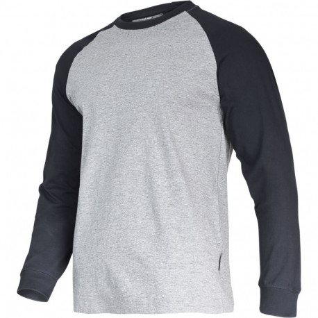 hall-must pikkade varrukatega T-särk 190g/m2 "l" ce lahti