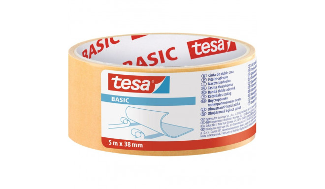 Kahepoolne teip basic 5m:38mm