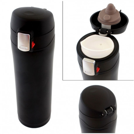 AG285B Kubek termiczny 450ml czarny