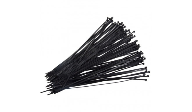 Nailonist mustad kaablisidemed 4.8x400mm, 100 tk, proline