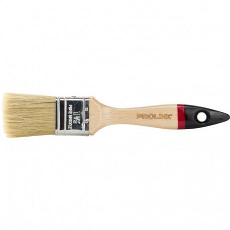Pędzel angielski prof.,1" rączka drew.,lakier.,olej,proline
