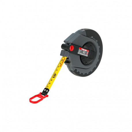 Miara 20m, taśma z wł. szklanego, obudowa zamkn. proline, ce