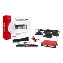 Zestaw czujników parkowania czujniki cofania max led 4 sensory czarne 19 mm truck amio-02292
