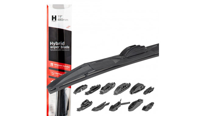 Amio hübriid klaasipuhasti multiconnect 20" 500mm 50cm 11 adapterit amio-02207