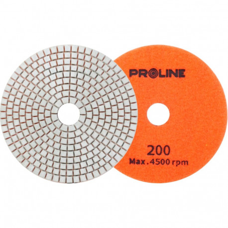 diameetriline poleerimiskate 100, 125mm, gres/keramika proline