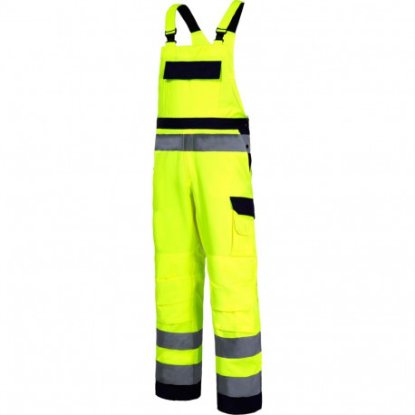 hoiatavad kollased premium ogrodniczki, L, CE, lahti